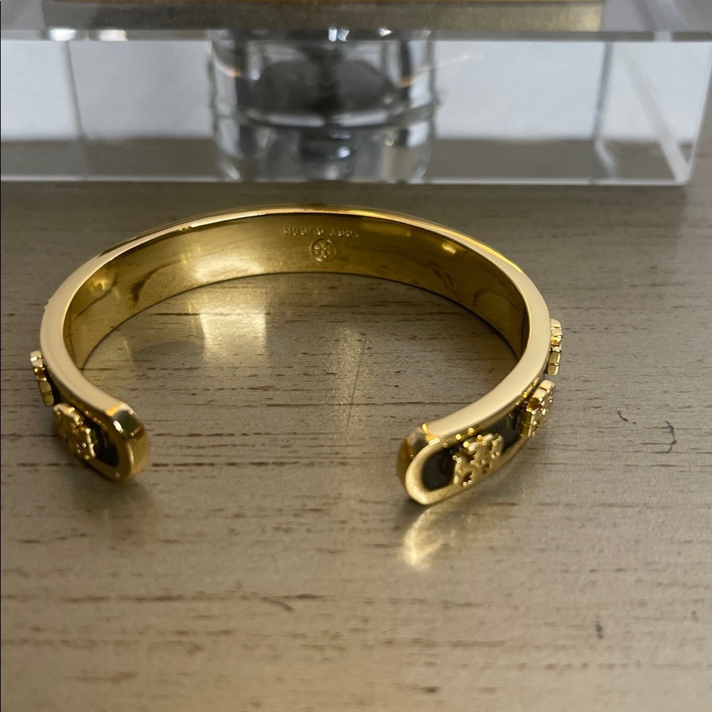 Tory Burch Gold and Black Bracelet - Picture 2 of 4